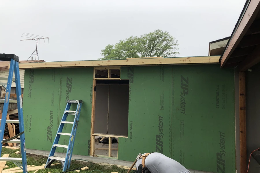Our remodeler at work in Irving, TX.
